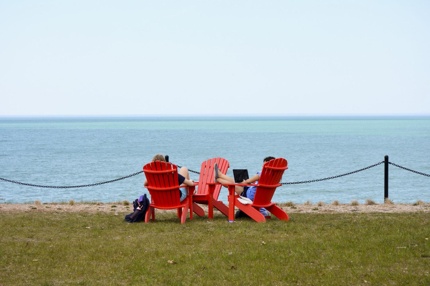 A quiet break between classes is even more relaxing with these views.